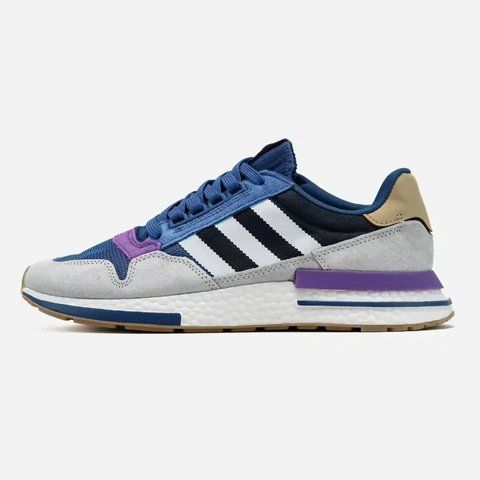Adidas ZX 500 Blue Grey Purple VZ19576 фото
