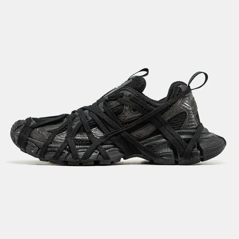 Balenciaga 3XL Extreme Lace Triple Black VZ17806 фото
