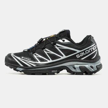 Salomon XT-6 Soft Ground GTX Black Silver VZ18877 фото